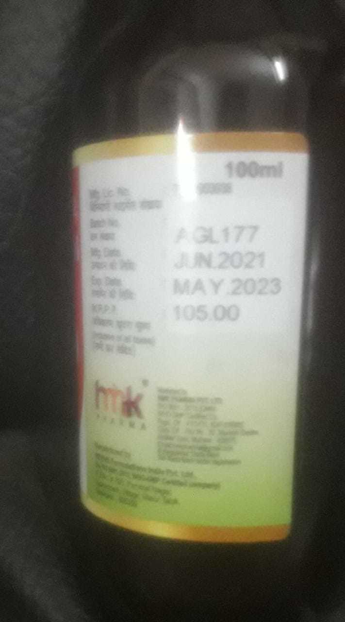 Capsules 100ml Ambroxol Hydrochloride Levosalbutamol Guaiphenesin Syrups