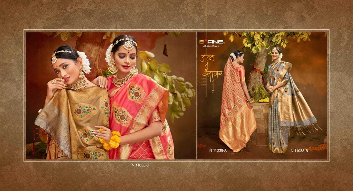 Silk Saree - Banarasi Silk, Multi Color, Festive Wear With Resam Embroidery | Ready Dispatch, Available In Singles And Sets