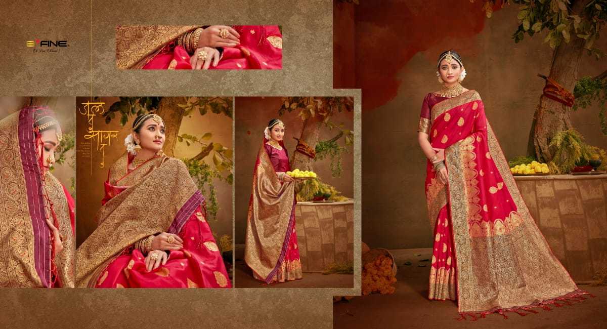 Silk Saree - Banarasi Silk, Multi Color, Festive Wear With Resam Embroidery | Ready Dispatch, Available In Singles And Sets