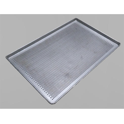 Steel Baking Tray Alusteel 60 X 40 X 1.8 Cm Straight Wall For Commercial Baking