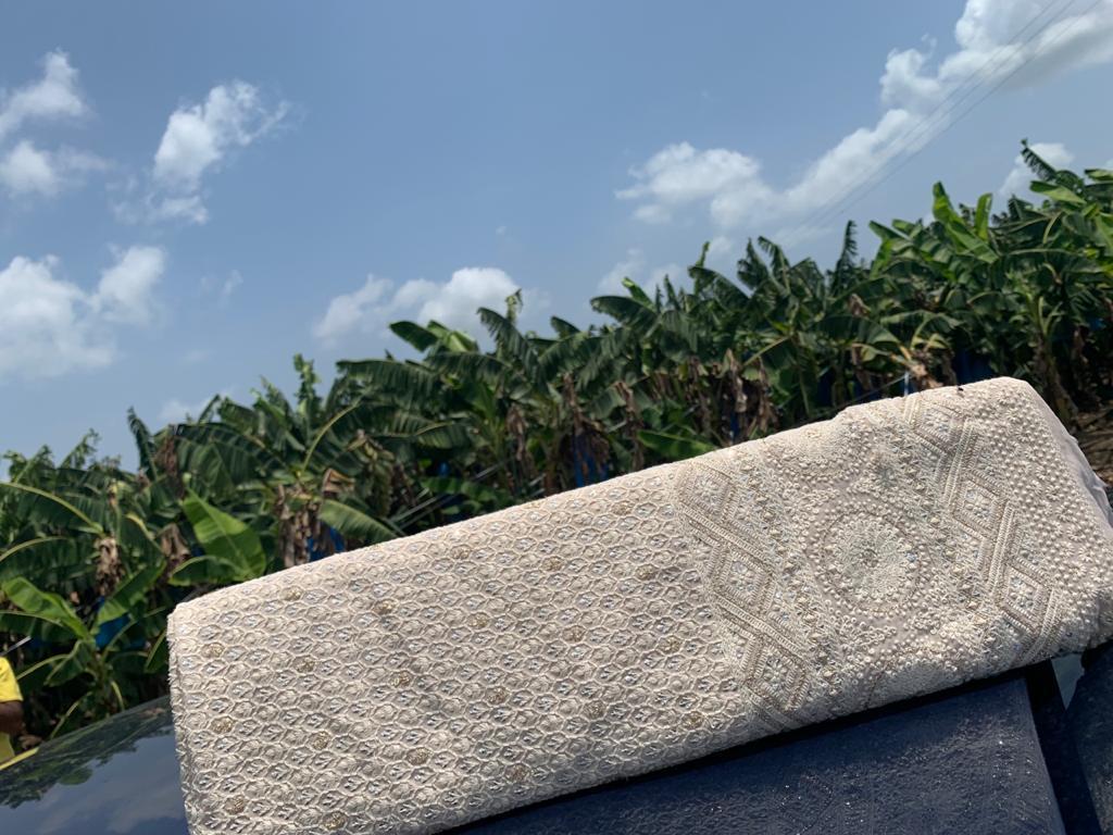 Available In Different Colour Embroidery Viscose Georgete