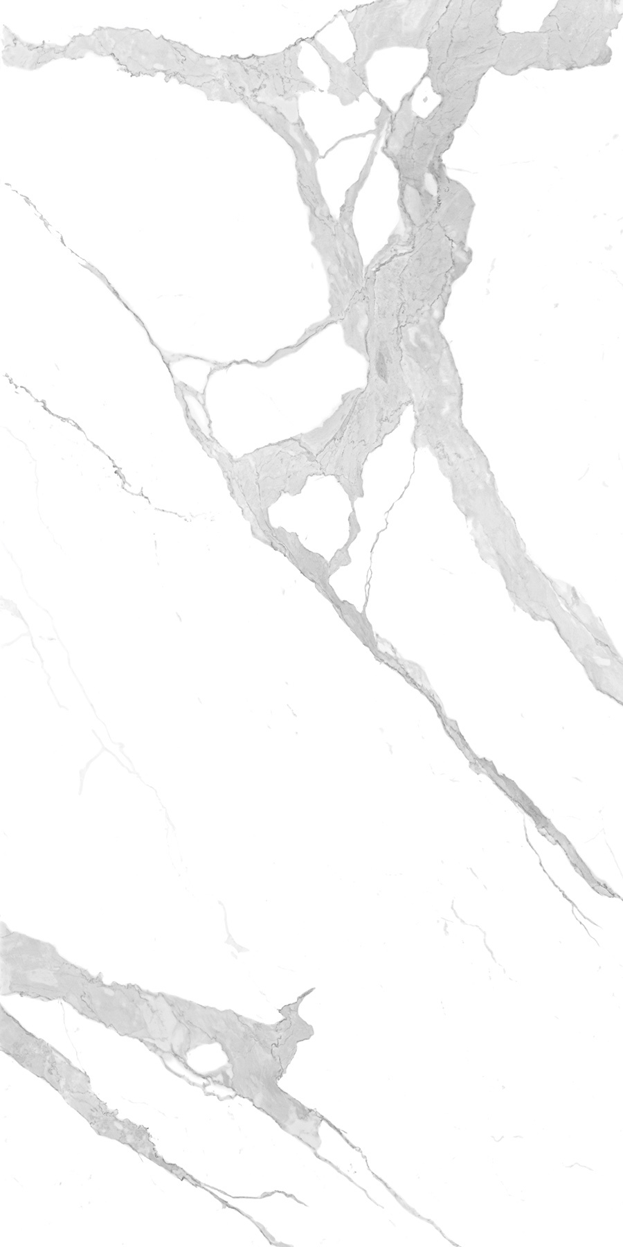 White Bianco Statuario Venato 900x1800mm Glossy & Matt Porcelain Tiles