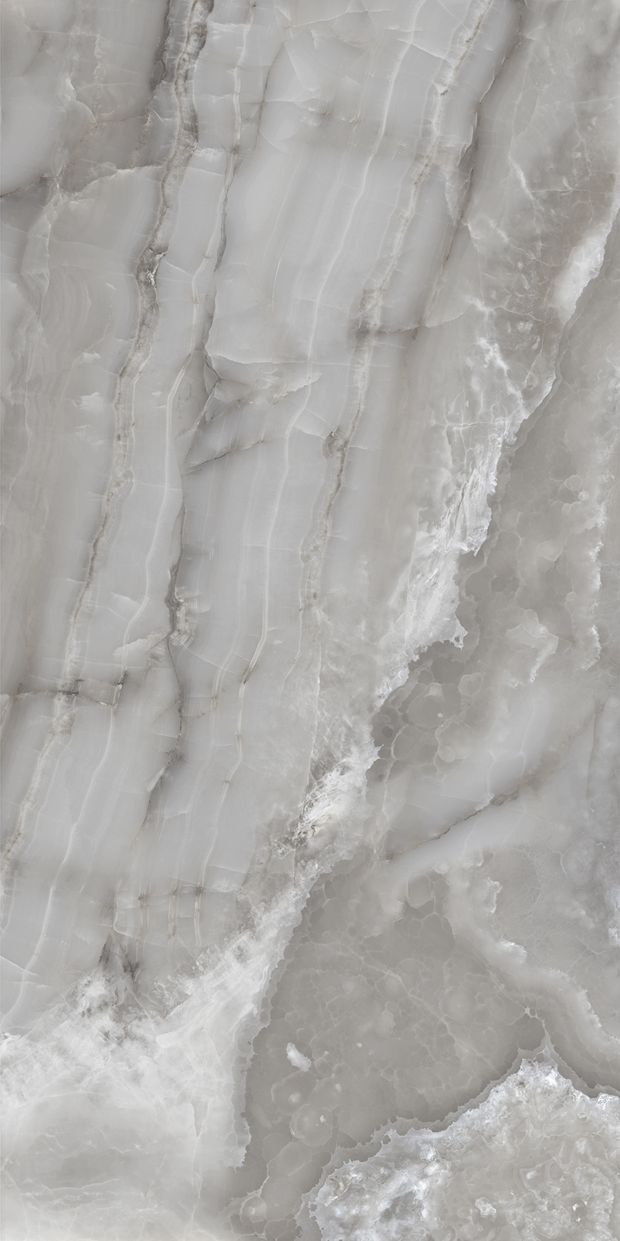 Crystal Grey Onico 900x1800mm Glossy And Matt Porcelain Tiles Moisture Content: Na