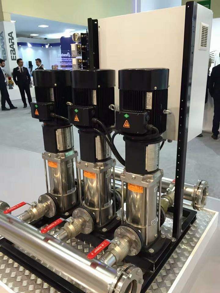 Pressure Pump - Stainless Steel, 60x40x30cm, 2.2kw, 8 Bar | High Pressure, Quiet Operation, Energy Efficient, 15l/min Flow Rate, 40kg Weight, 2-year Warranty