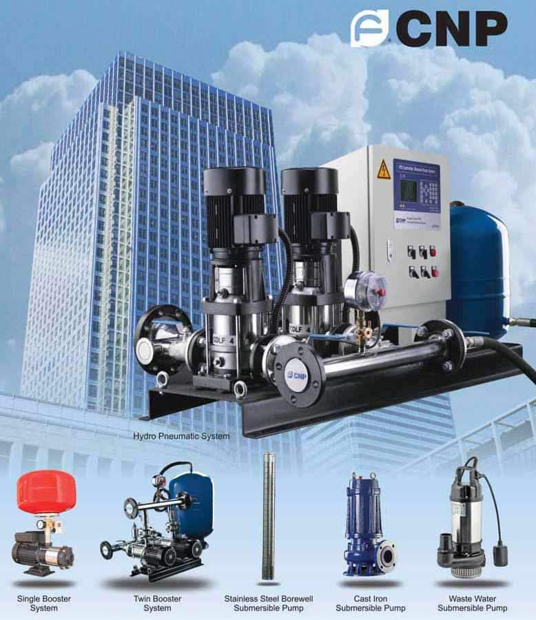 Pressure Pump - Stainless Steel, 60x40x30cm, 2.2kw, 8 Bar | High Pressure, Quiet Operation, Energy Efficient, 15l/min Flow Rate, 40kg Weight, 2-year Warranty