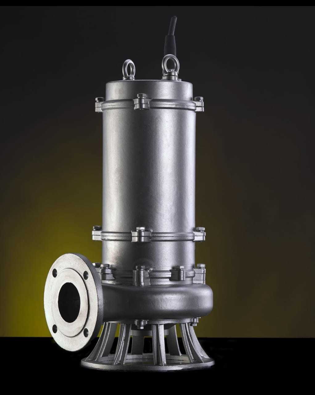 Pressure Pump - Stainless Steel, 60x40x30cm, 2.2kw, 8 Bar | High Pressure, Quiet Operation, Energy Efficient, 15l/min Flow Rate, 40kg Weight, 2-year Warranty