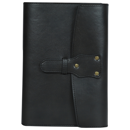 B6 एंटीक नोट्स (काला) सेक्शन स्टिच्ड एंड बाउंड