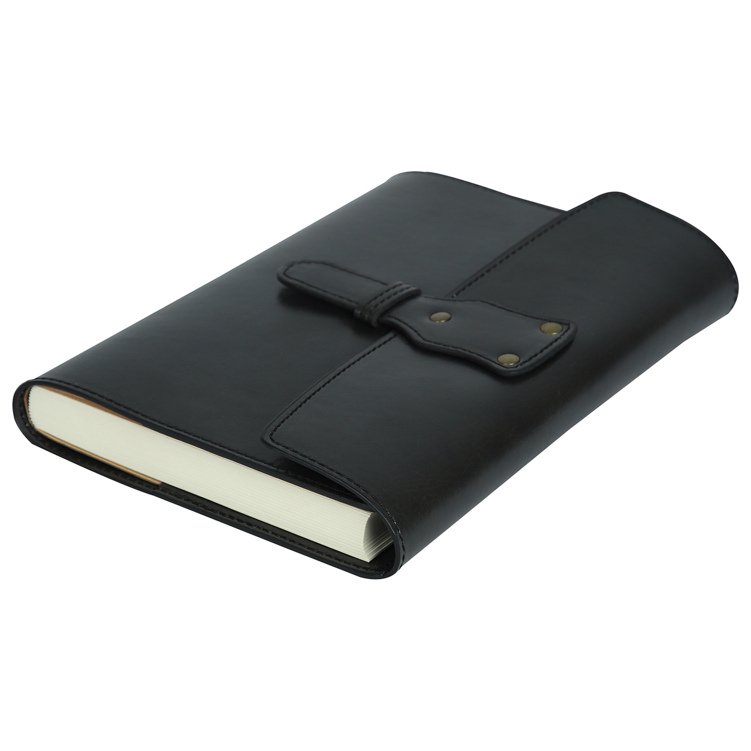 B6 Antique Notes (Black) Section Stitched & Bound