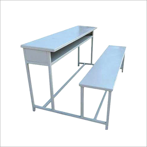 Double School Bench Design: Without Rails