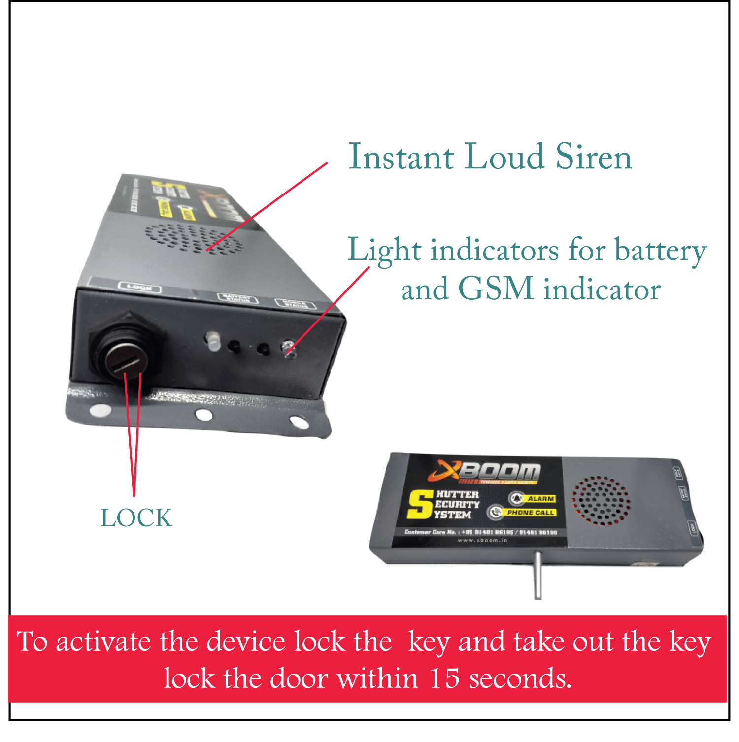 Shutter Security System (Gsm)