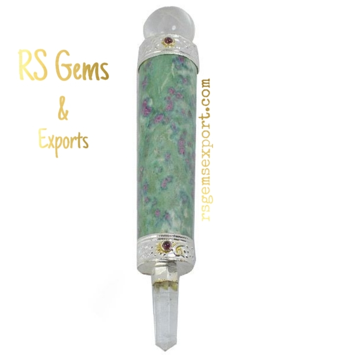 Ruby Fuchsite Healing Stick