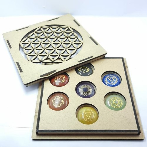 Seven Chakra Round Shape Reiki Sets