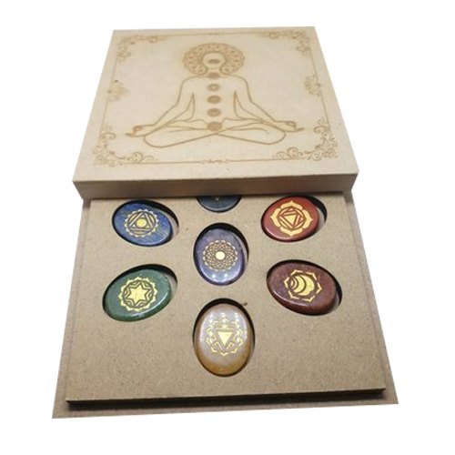 Seven Chakra Oval Shape Reiki Sets