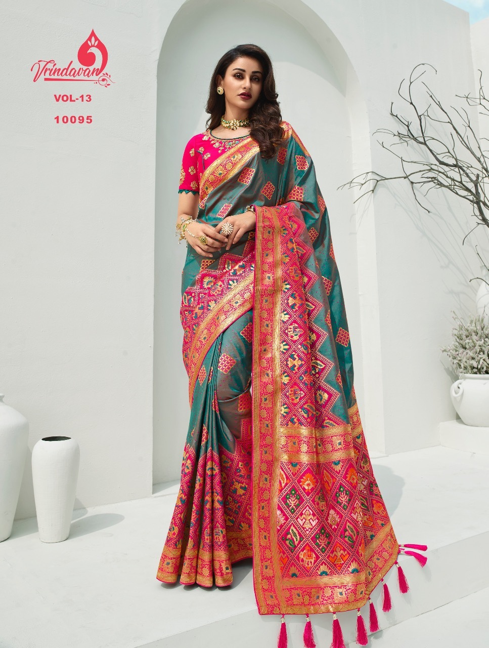Banarasi Silk Saree - Multi Color, Art Silk Fabric With Resam Embroidery | Elegant Party Wear For All Seasons
