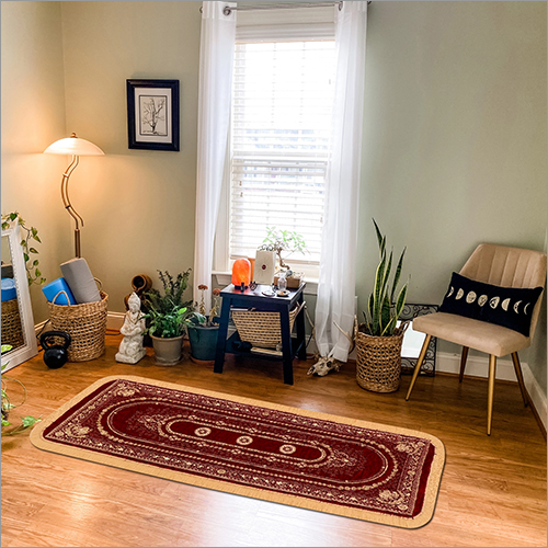 Washable Printed Bedside Carpet