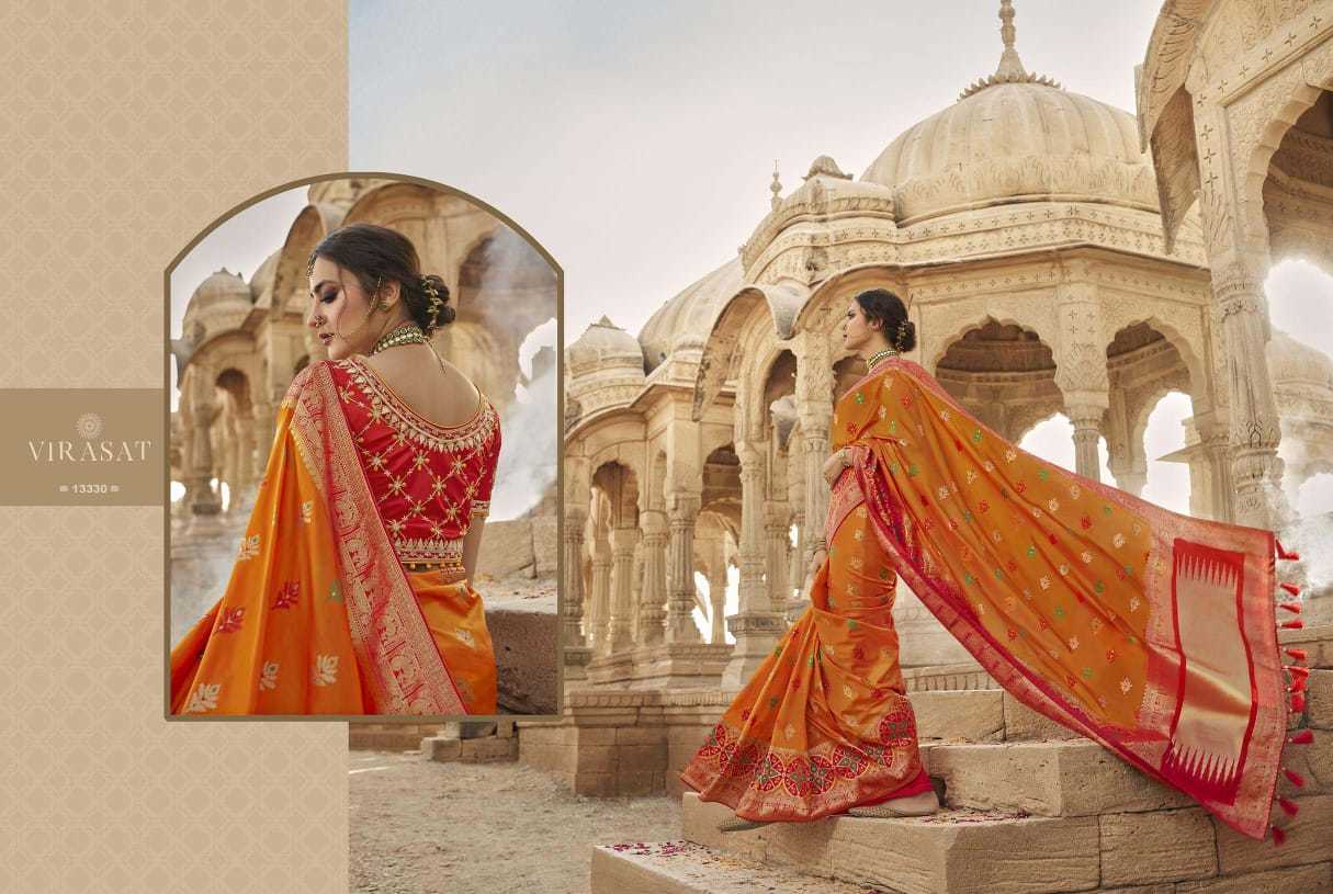 Silk Saree - Art Silk, Multi Color | Banarasi Style, Resam Embroidery, Party Wear For All Seasons