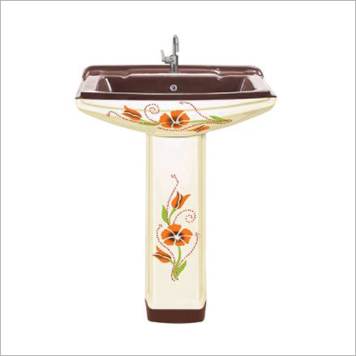 Any Color Sophia Vitrosa Pedestal Wash Basin