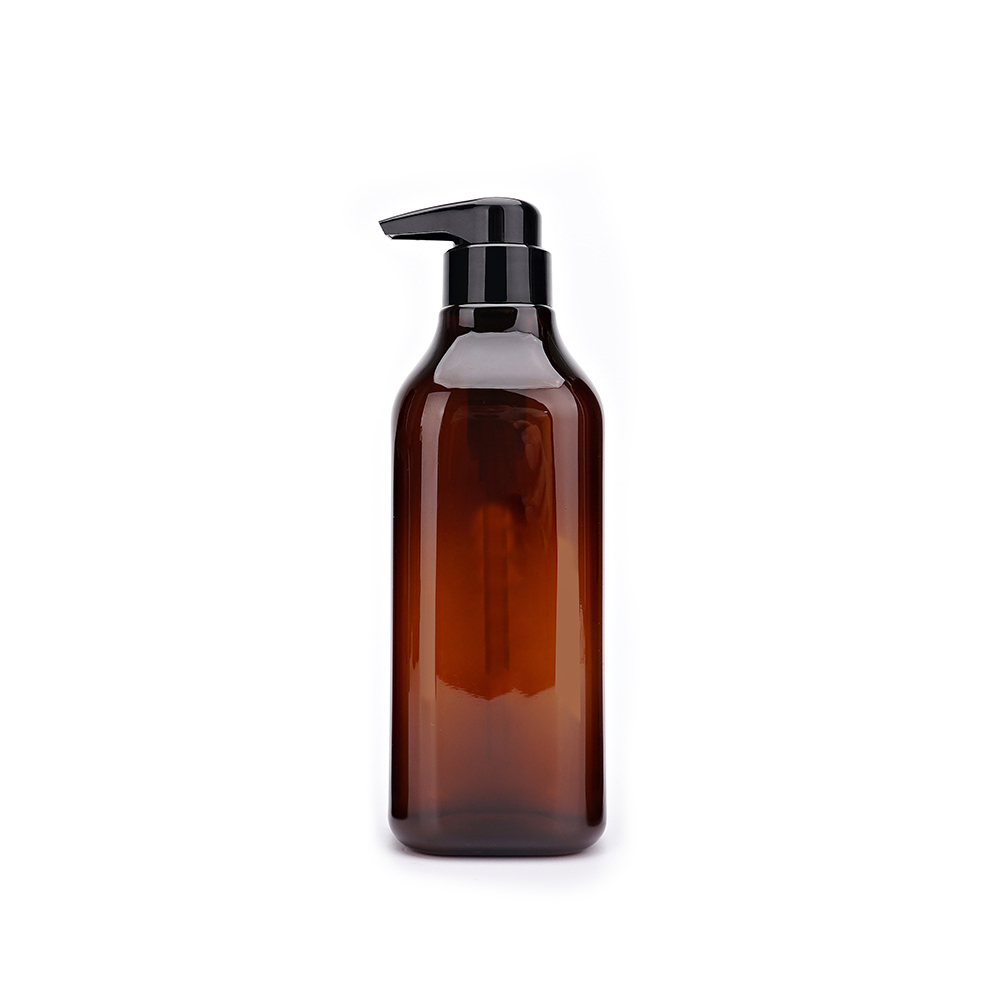 Shampoo Bottle - Pet Material, 250/500ml Capacity, White Color - Silk Screen Printed With Pump Sealing For Serum, Hair Oil, Body Oil Use