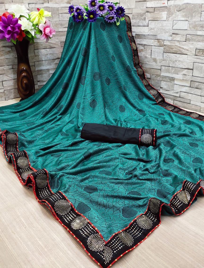 Festive Soft Lycra Sarees