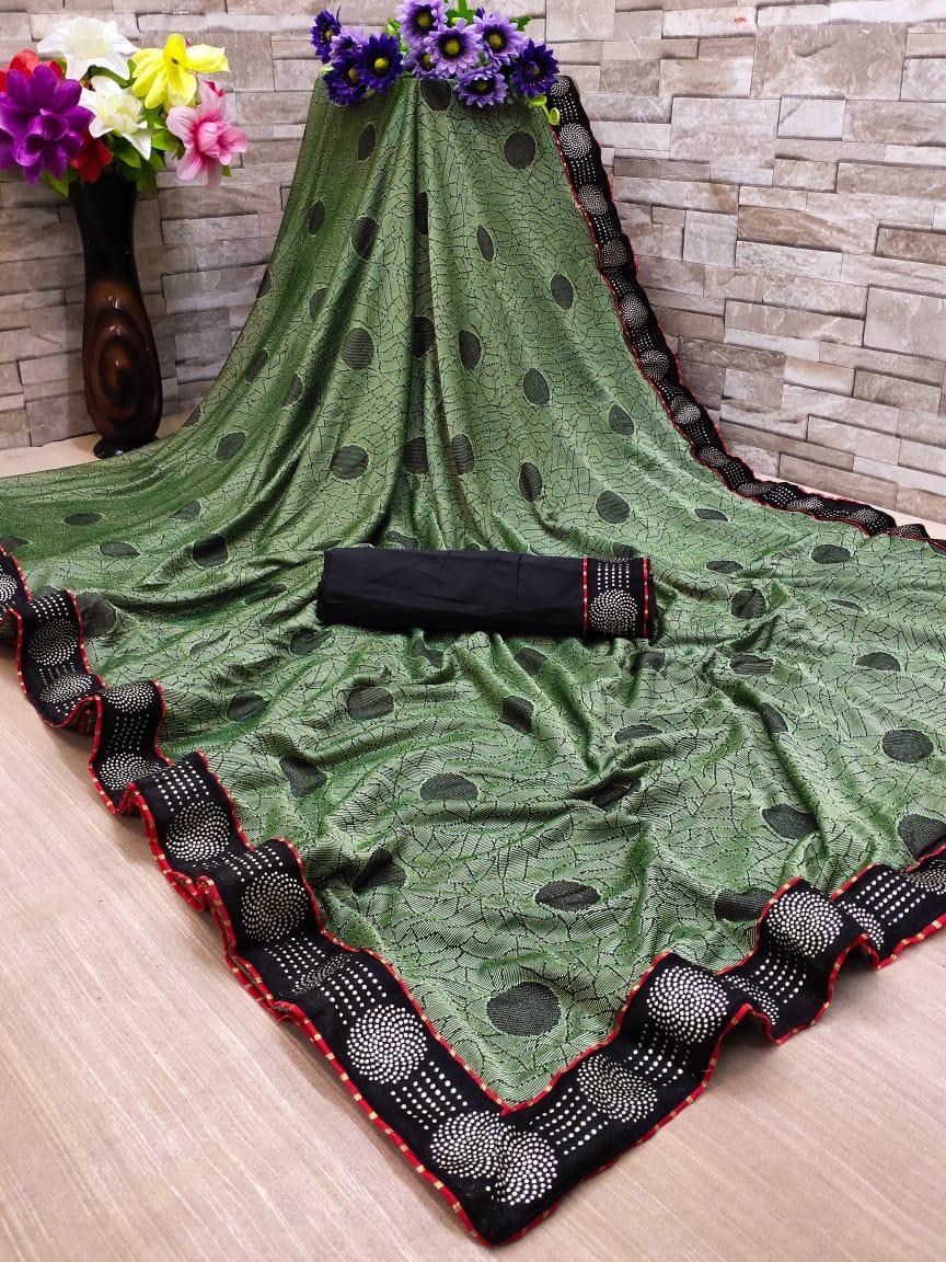 Festive Soft Lycra Sarees