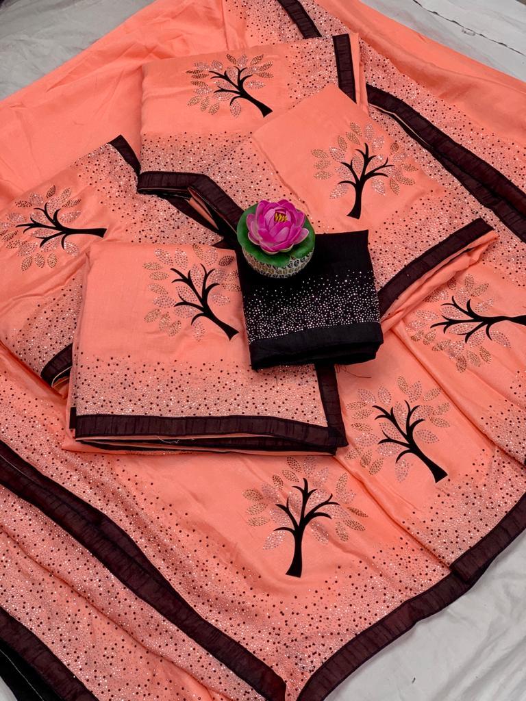 Party Wear Designer Silk Saree