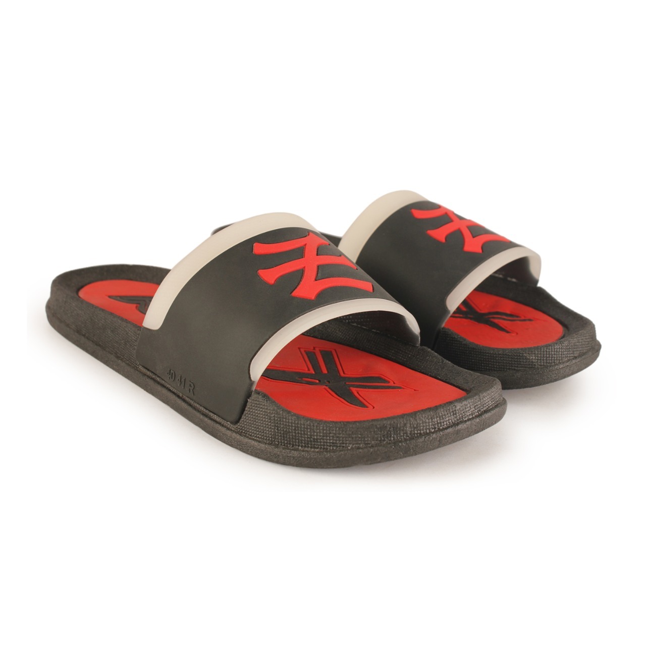 Black Flip Flop Slip On