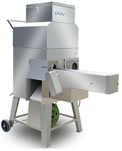 Yz-60c Factory Price Sweet Corn Peeling Machine Maize Thresher Peeler Machine Capacity: 60-70 Pcs/min