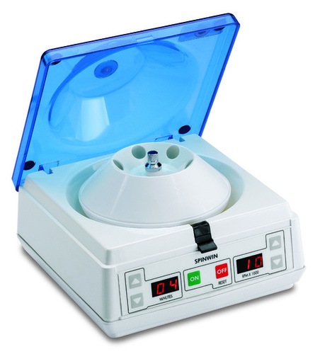 Tarsons 1020 Spinwin Mc-01 Micro Centrifuge - Plastic, 22mm Length, White Color | 230V Power, 2-Year Warranty, Efficient High Separation Capability