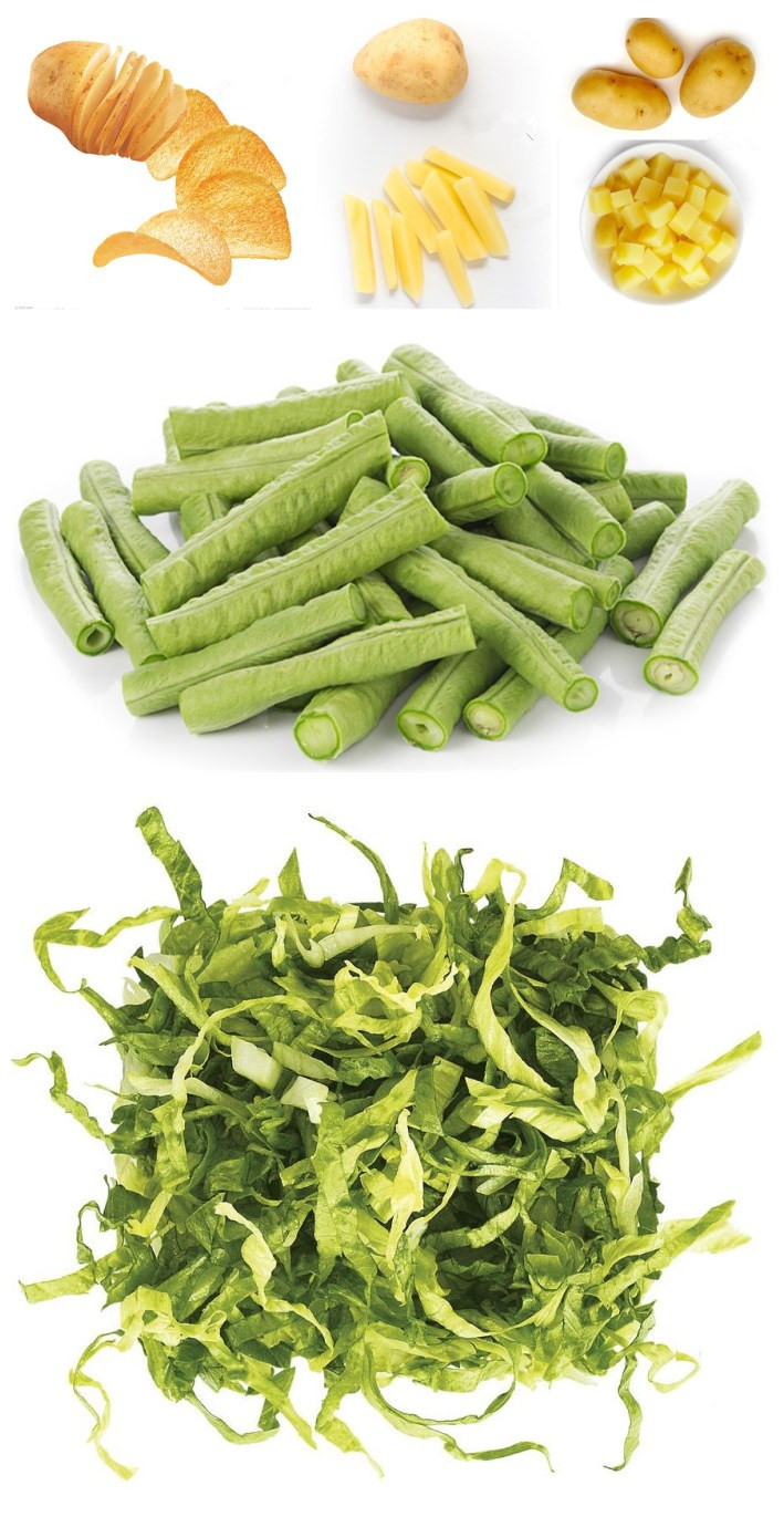 Yd-801 Double Inlet Vegetable Cutting Machine Cutting Size Adjustable Spring Onion Leeks Cucumber Pumpkin Bell Pepper Okra Slicing Machine Fruit Chopper Capacity: 500-1000 Kg/hr