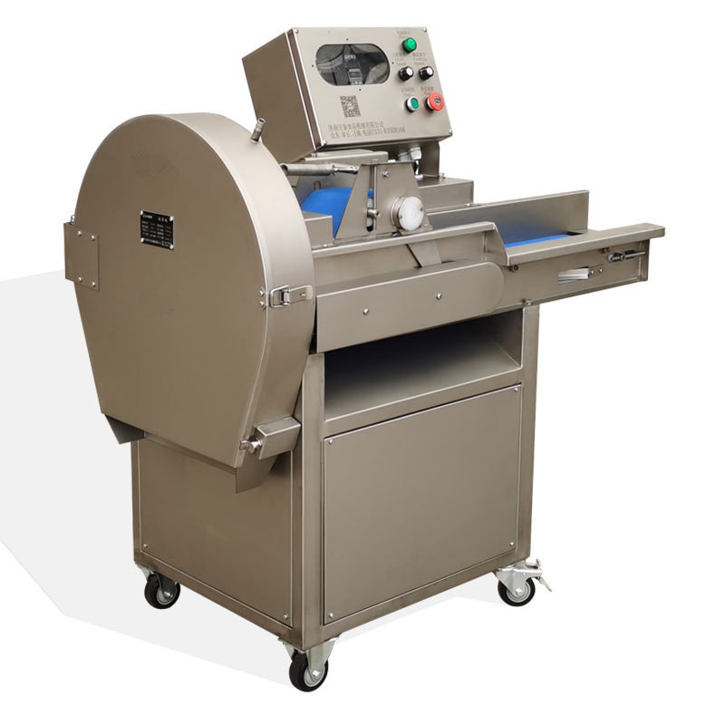 Hcd-80 Low Noise High-power Motor High Quality Commercial Digital Vegetable Cutter Conveyor Vegetable Cutting Machine Capacity: 500-1000 Kg/hr