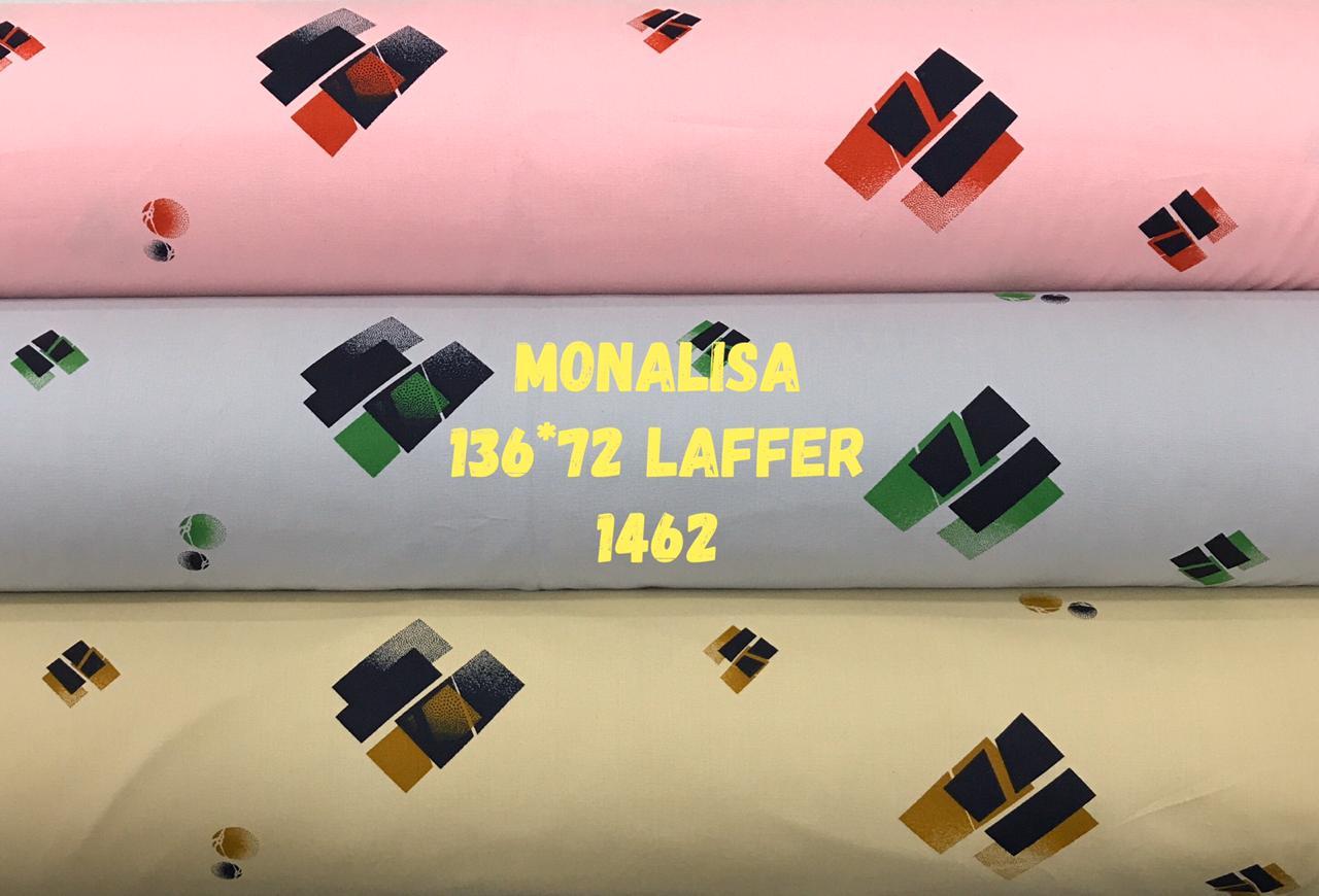 Light In Weight Peach Finish Printed Poplin Fabric