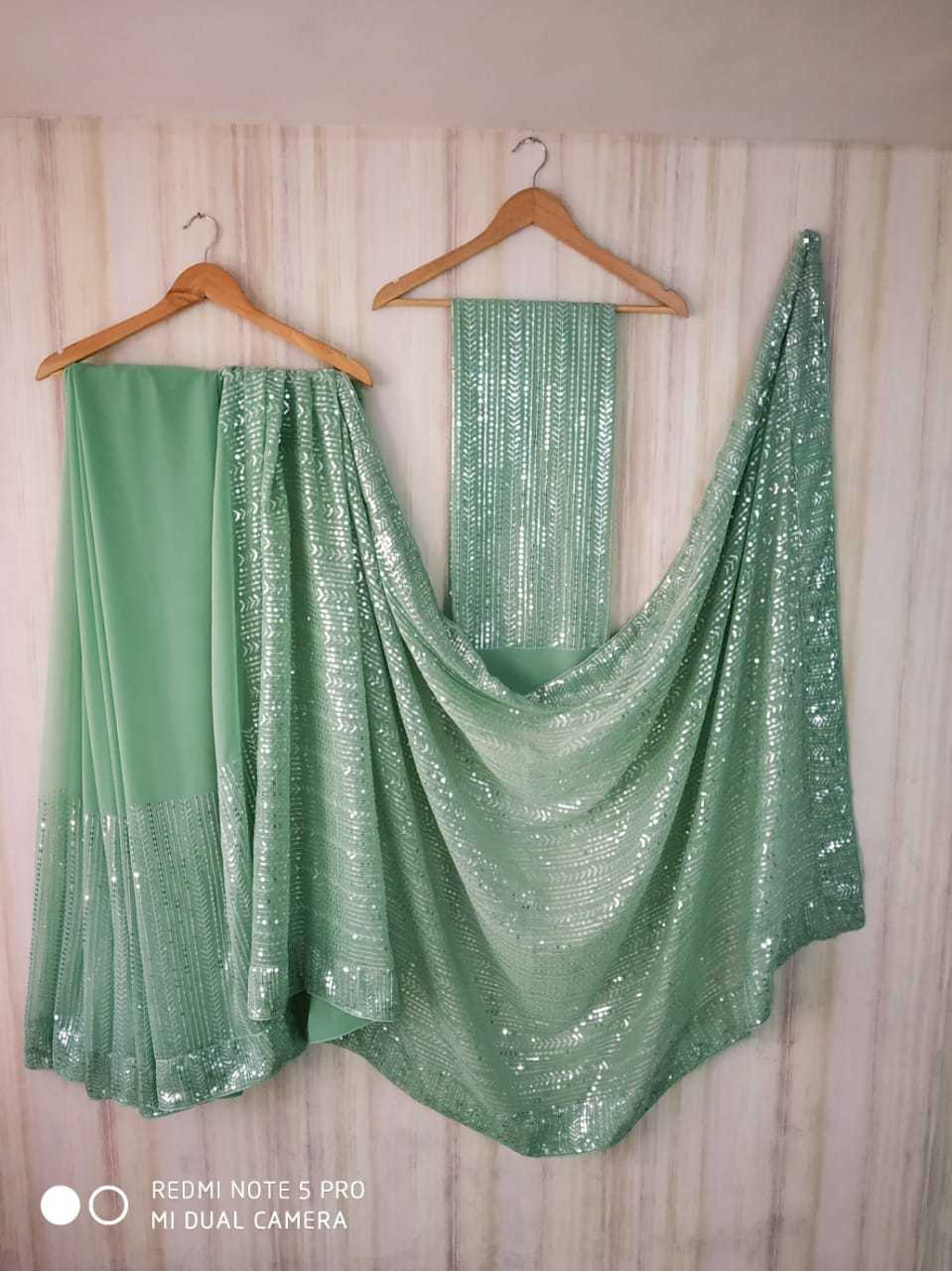 Party Wear Fancy Georgette Saree