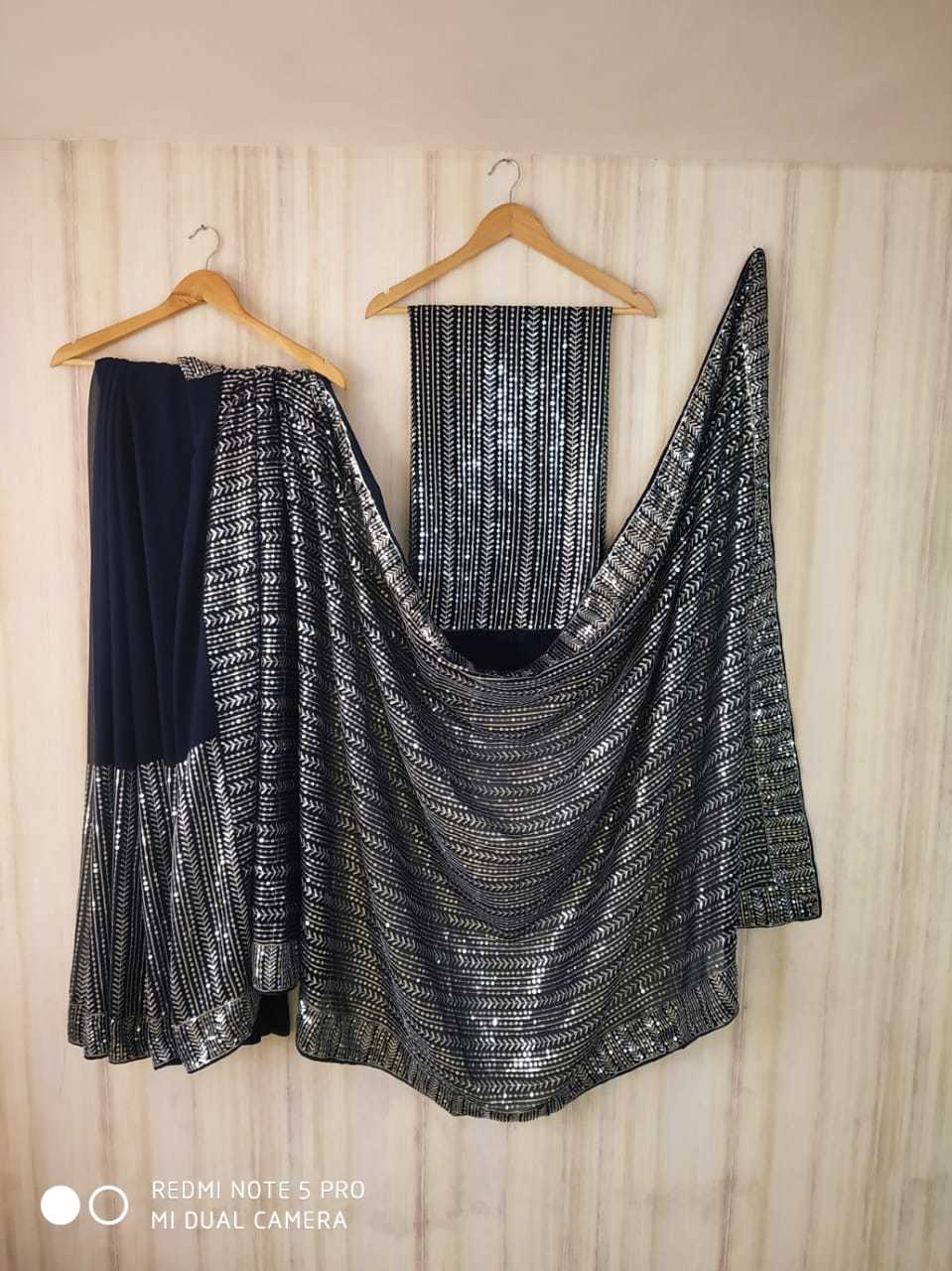 Party Wear Fancy Georgette Saree