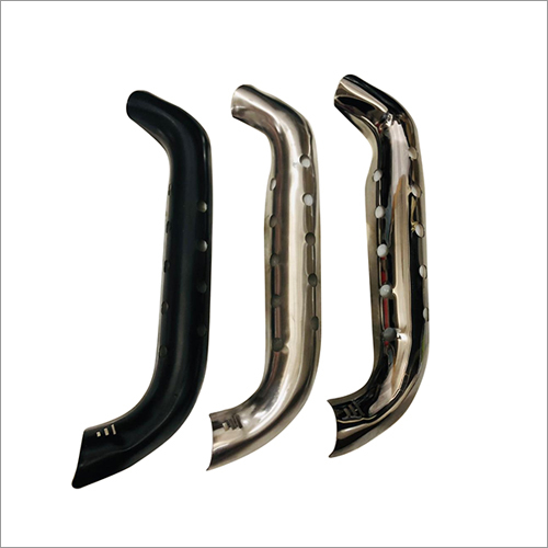 माइल्ड स्टील रॉयल एनफील्ड बेंड पाइप हीट प्रोटेक्टर प्लेट.