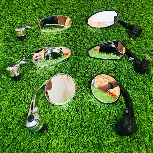 रॉयल एनफील्ड के लिए प्लास्टिक हैंडल बार एंड मिरर्स