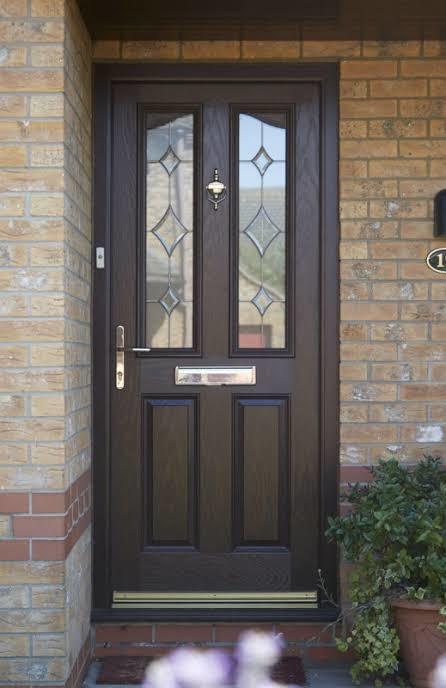 White Upvc Door