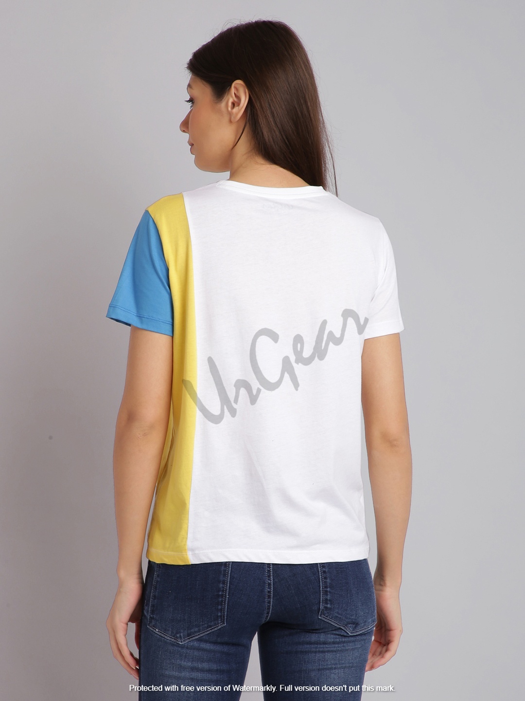 Womens Round Neck T-shirt - Cotton, Available In S, M, L, Xl, Xxl | Multicolor, Breathable, Washable, Short Sleeves, Summer Casual