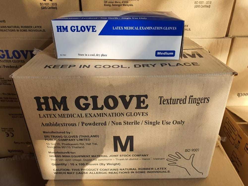 Creamish White Latex Hand Gloves