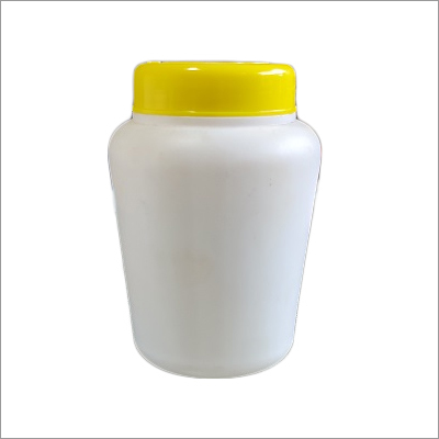 Hdpe Jars - Food Grade, Variable Capacity, Round Shape, White Color - Ideal For Storing Oils, Ghee, Powders, Easy To Clean And Maintain