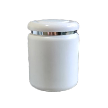 Hdpe Jars - Food Grade, Variable Capacity, Round Shape, White Color - Ideal For Storing Oils, Ghee, Powders, Easy To Clean And Maintain