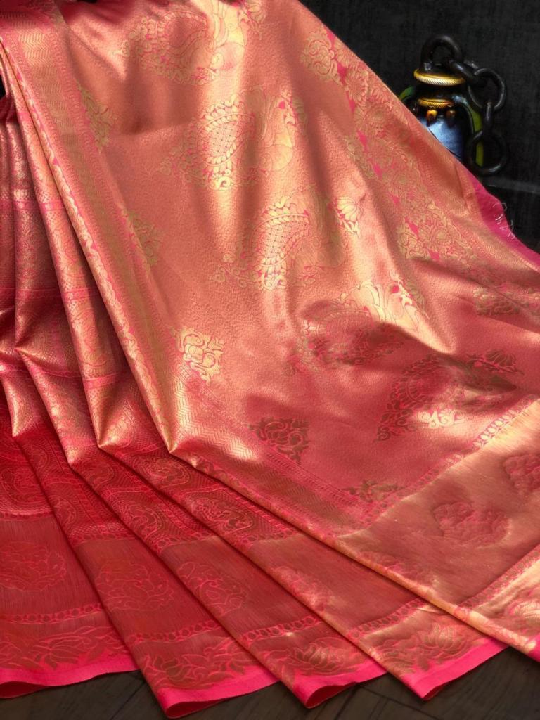 Traditional Pure Soft Silk Saree