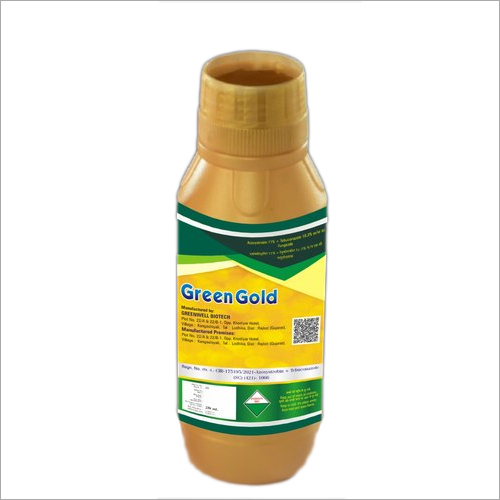 Azoxystrobin and Tebuconazole Fungicide - 100% Pure Liquid, 100ml to 1L Packaging | Quick Release, Effective against Multiple Crop Diseases, Ideal for Grapes, Wheat, Rice, and More