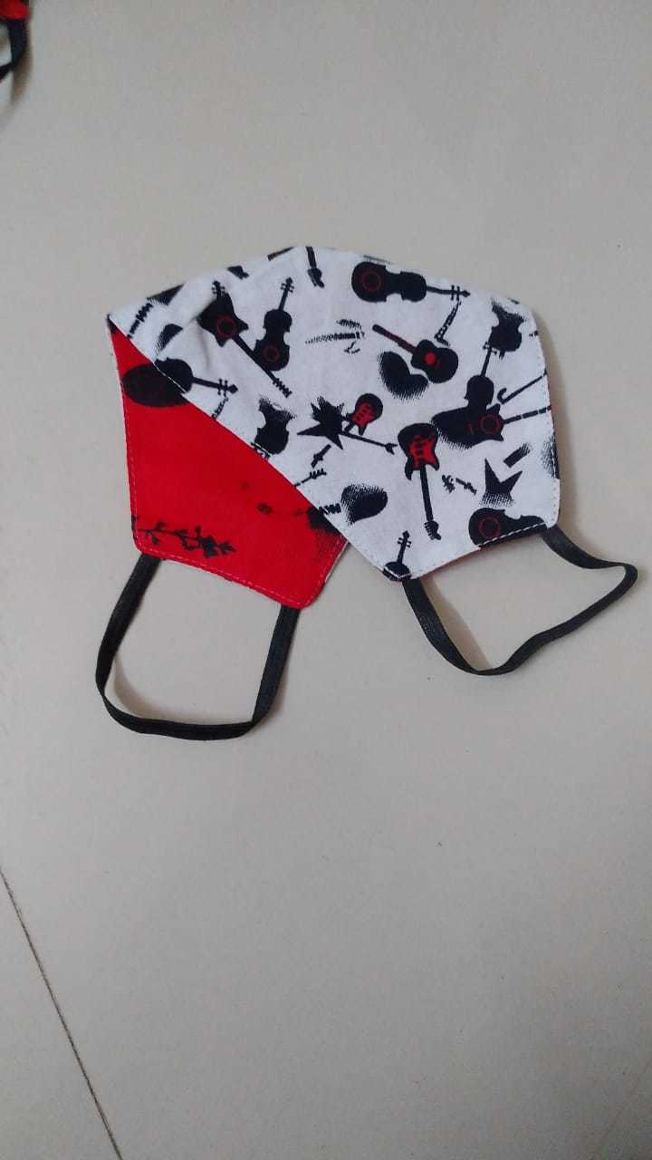 Multicolor Cotton Face Mask