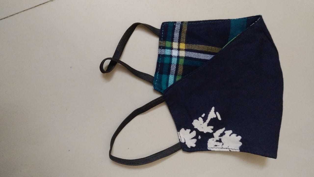Multicolor Cotton Face Mask
