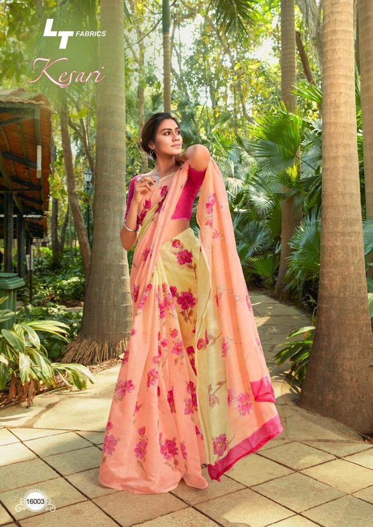 Party Wear Soft Linen Saree