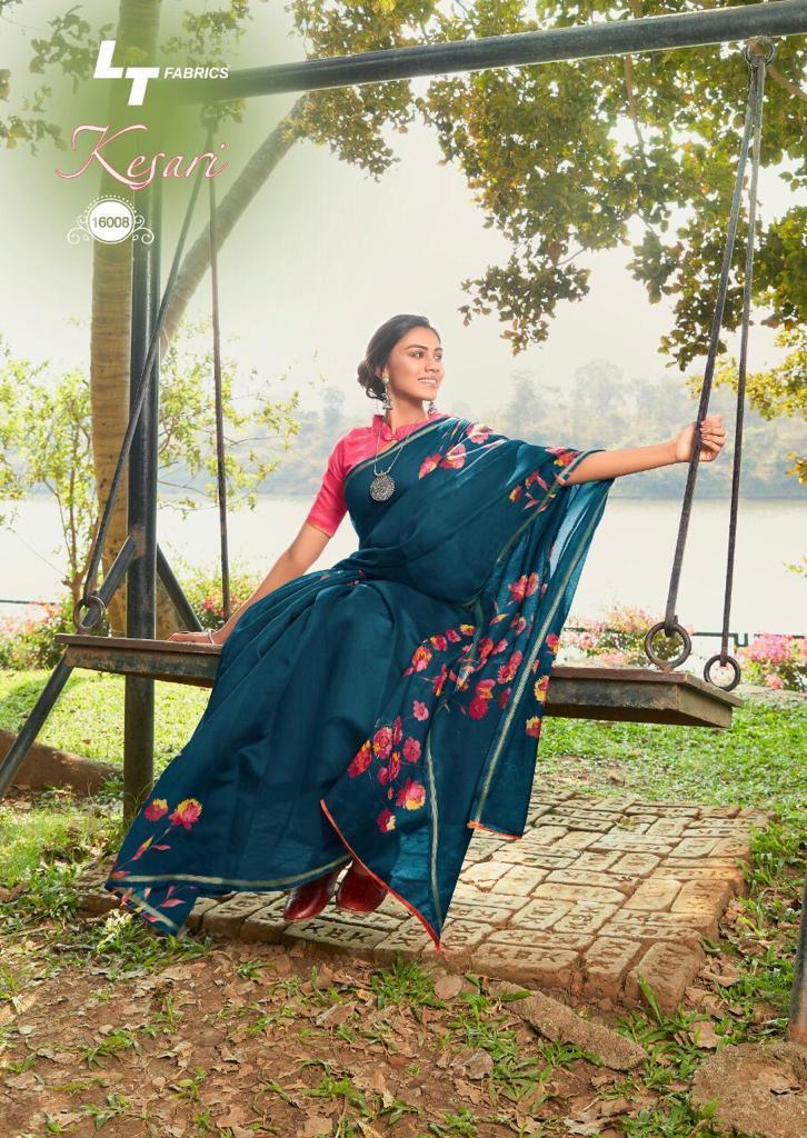 Party Wear Soft Linen Saree