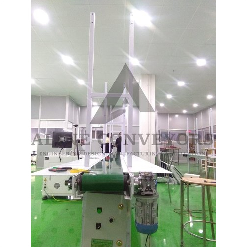 Packing Belt Conveyor - Durable Steel Frame, Adjustable Width for Versatile Use, Efficient Material Handling System