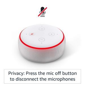 Echo Dot (3rd Gen) Smart Speaker With Alexa (Grey)