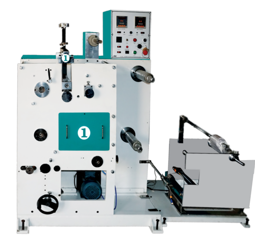 1 Colour 1 Die Micro Flexo Printing Machine