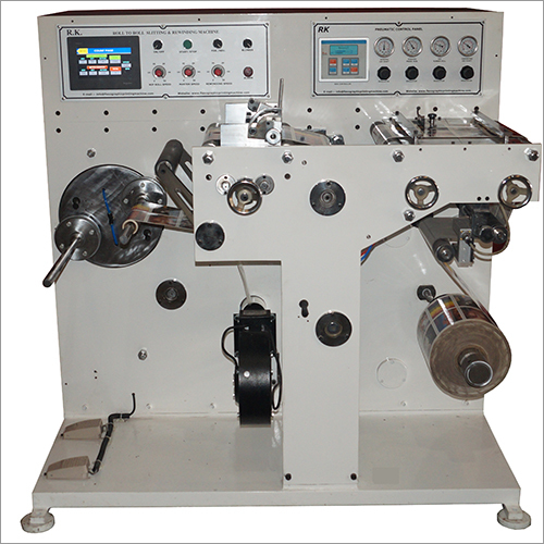 Turret Printed Label Slitter Machine